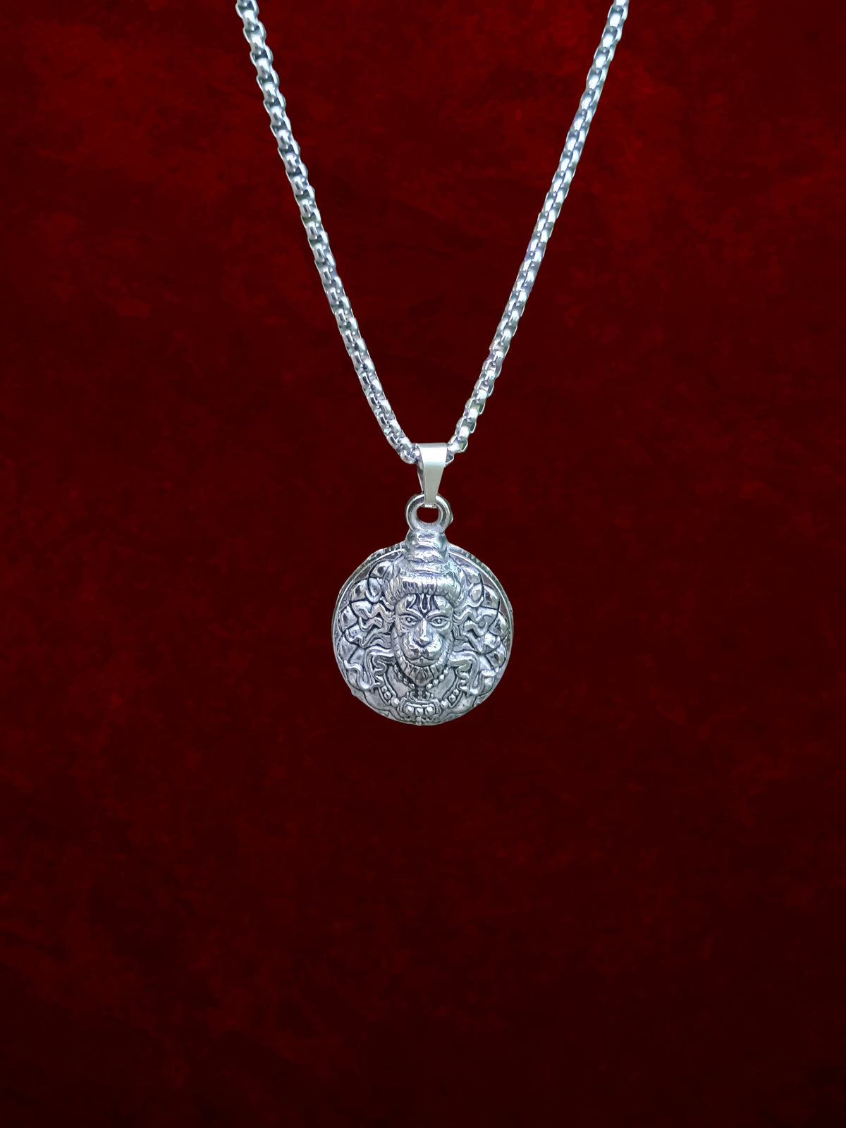 Premium Hanuman Chalisa Kavach Locket with Chain