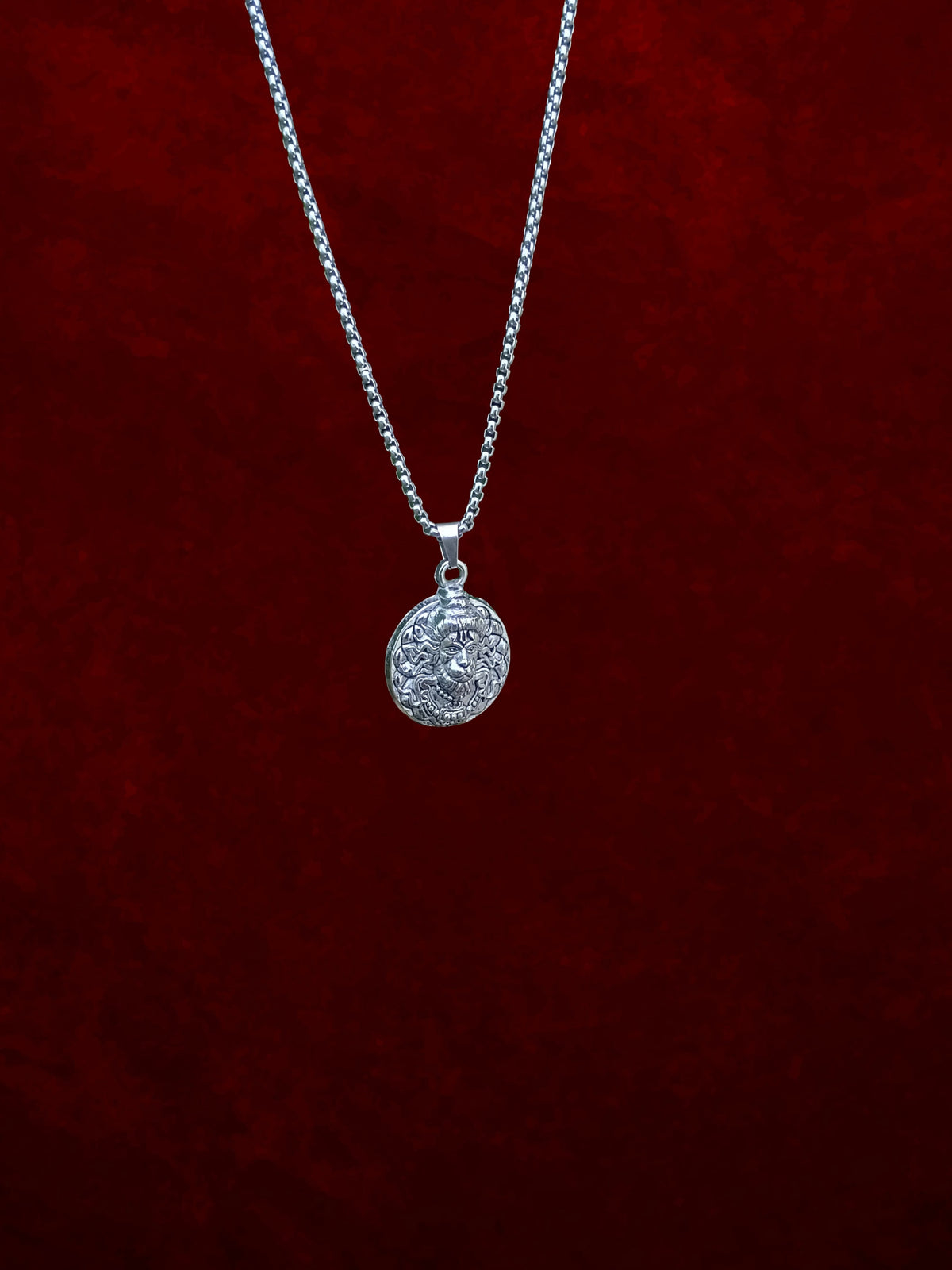 Premium Hanuman Chalisa Kavach Locket with Chain