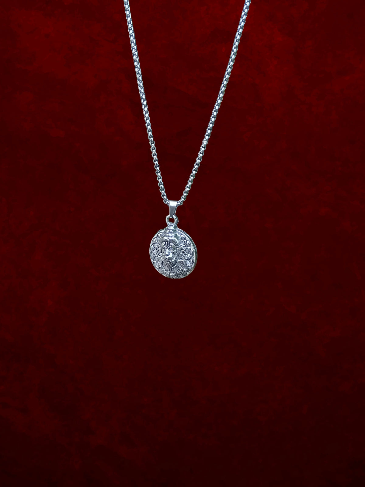Premium Hanuman Chalisa Kavach Locket with Chain