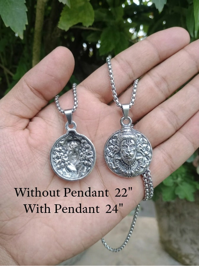 Premium Hanuman Chalisa Kavach Locket with Chain