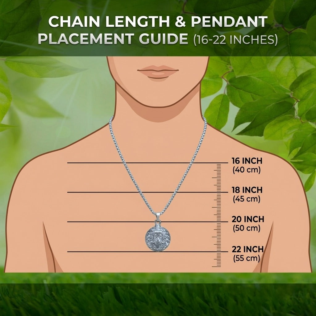 Premium Hanuman Chalisa Kavach Locket with Chain